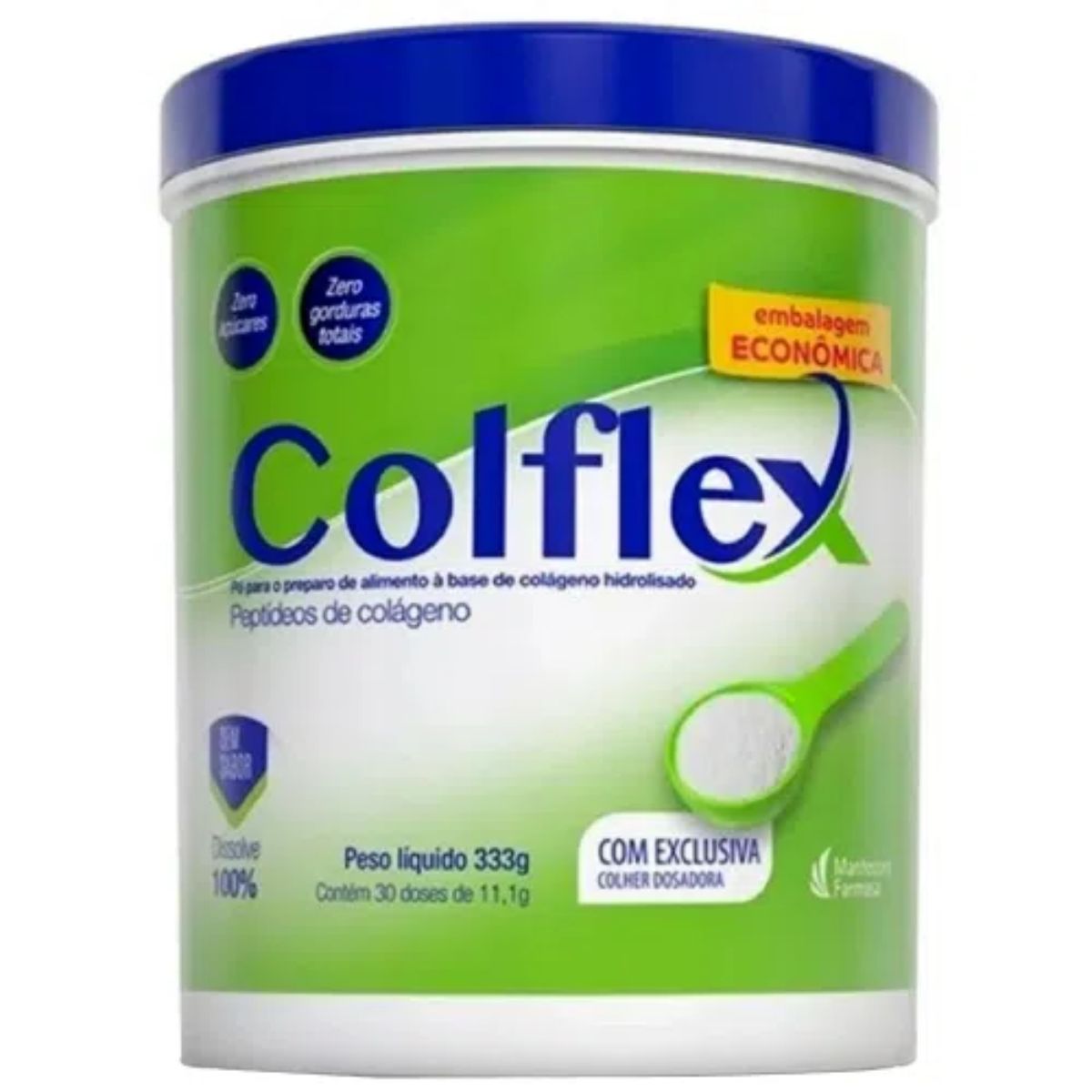 Colágeno Colflex Hidrolisado Em Pó Com 333g