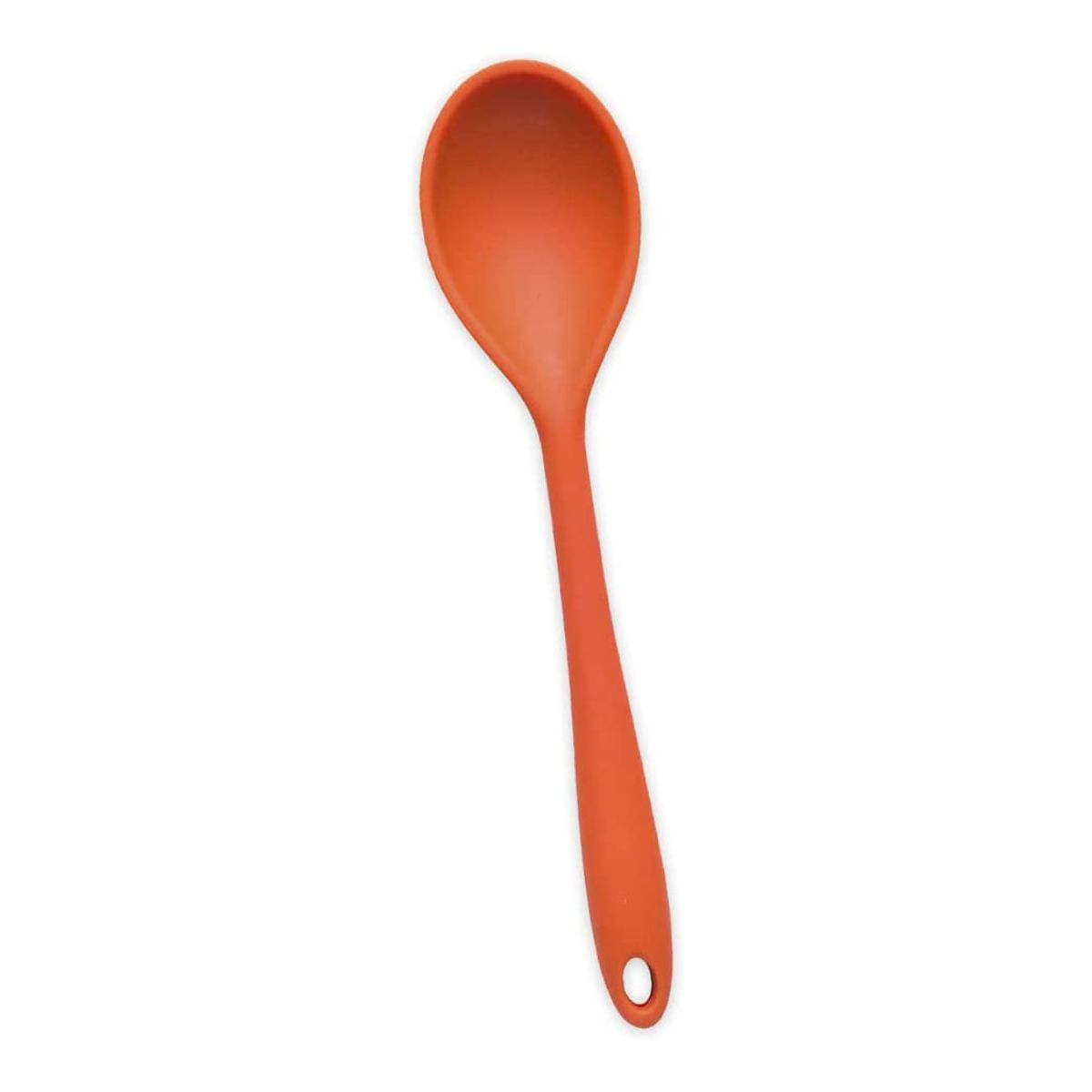 Colher de Silicone Oikos Laranja 27 cm