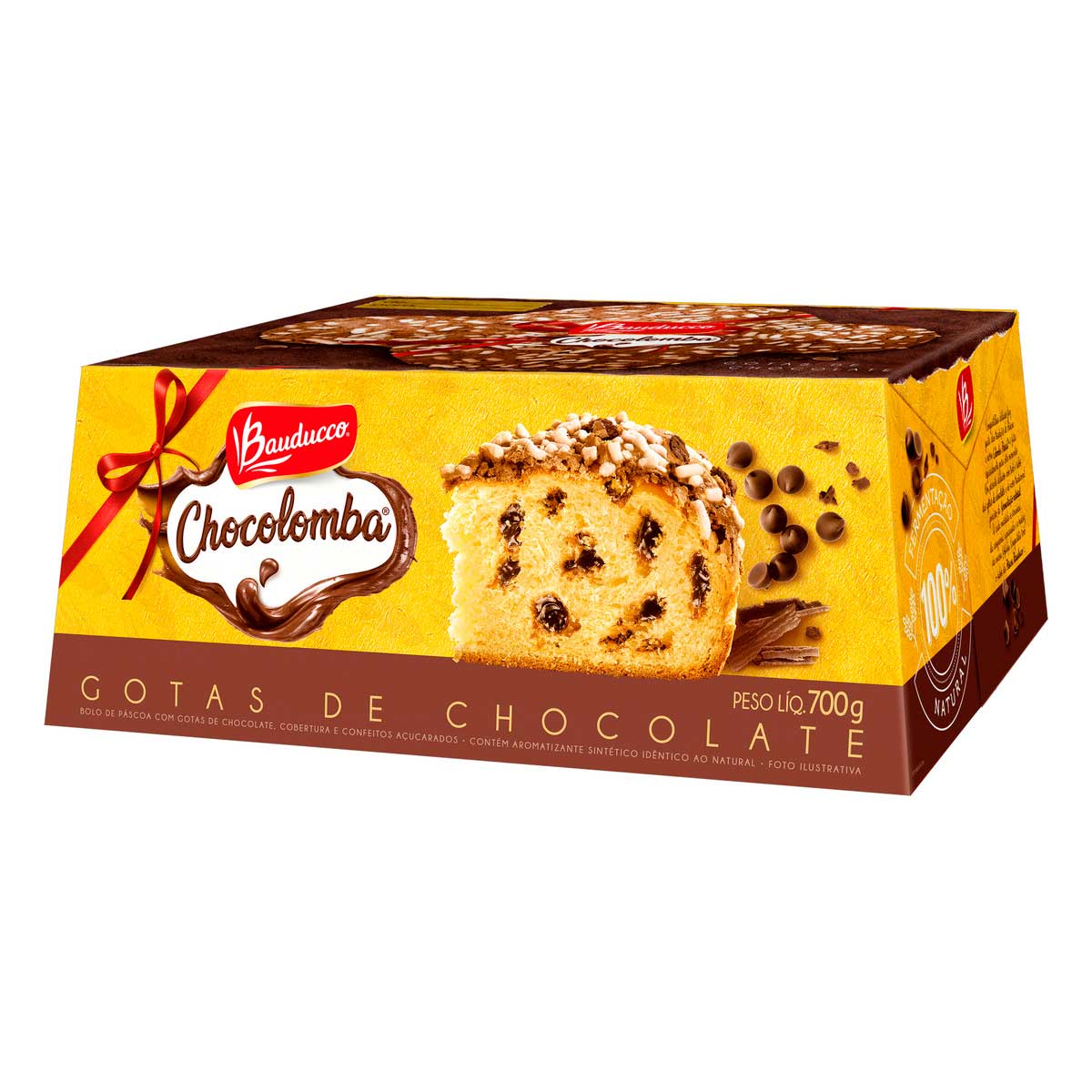 Colomba Gotas de Chocolate Bauducco 700 g