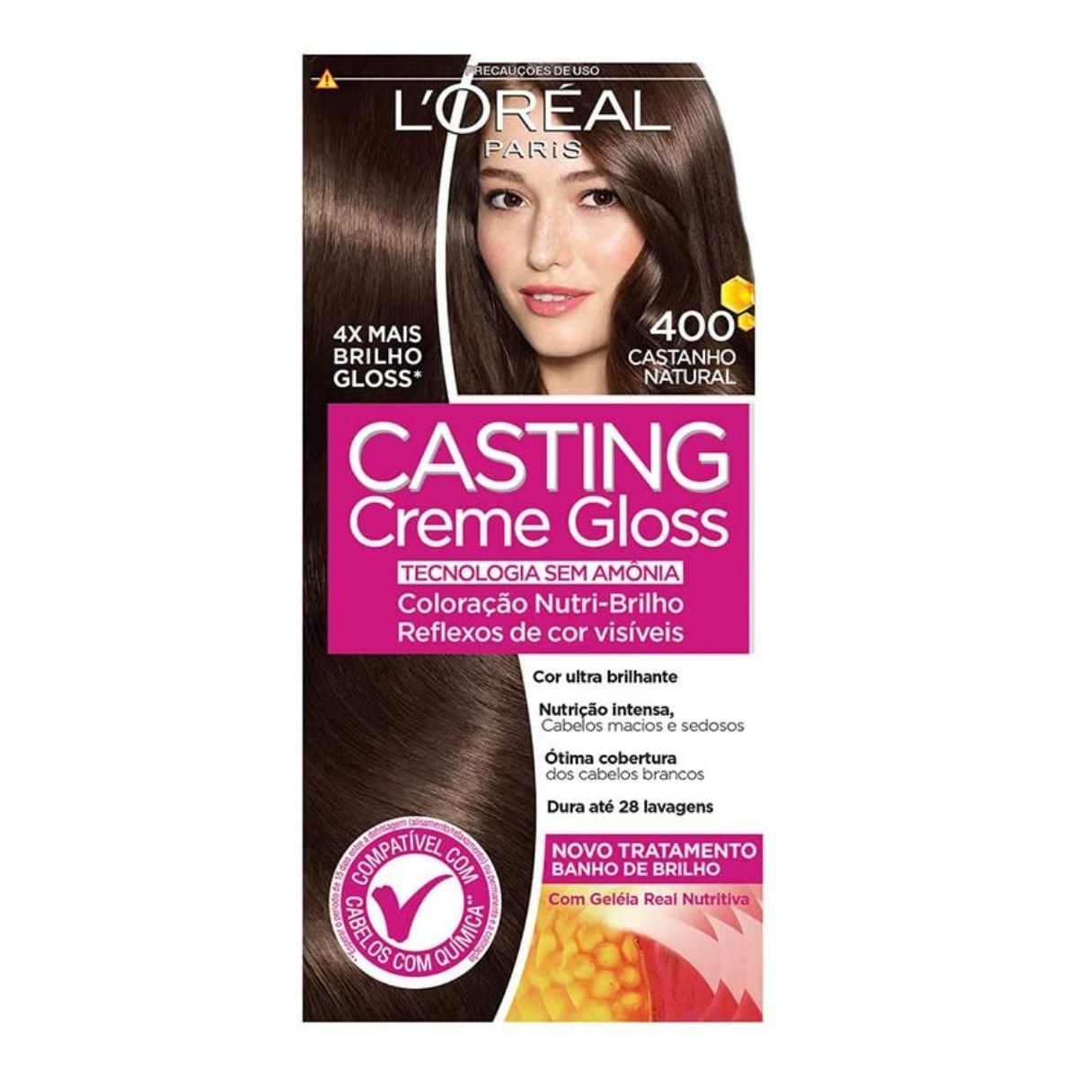 Color Casting Creme Gloss Castanho Natural