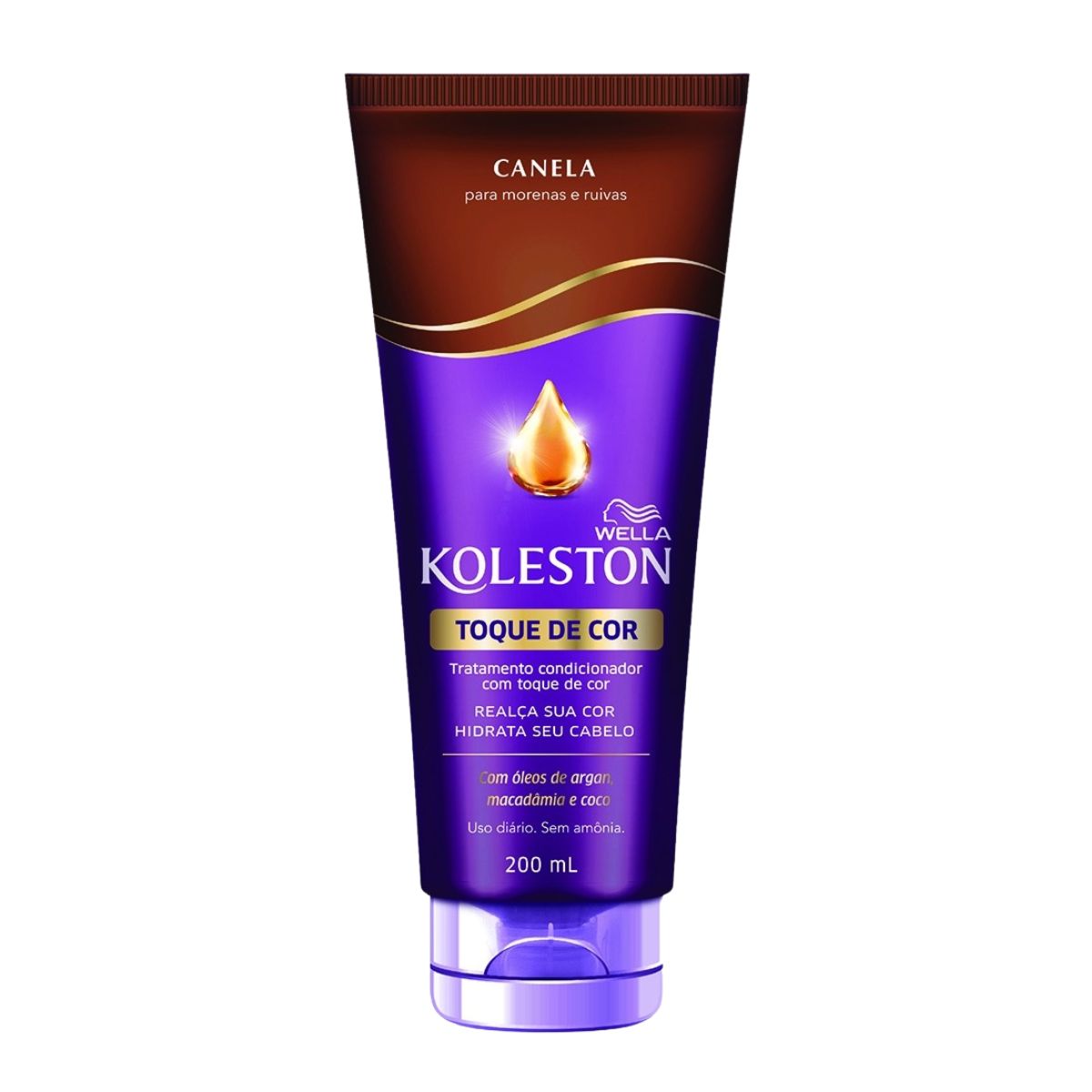 Tratamento Condicionador Toque de Cor Canela Koleston 200 ml