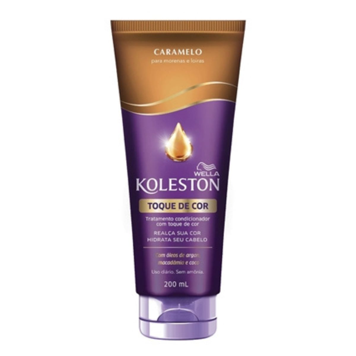 Koleston Toque de Cor Tratamento Condicionador Caramelo 200 ml