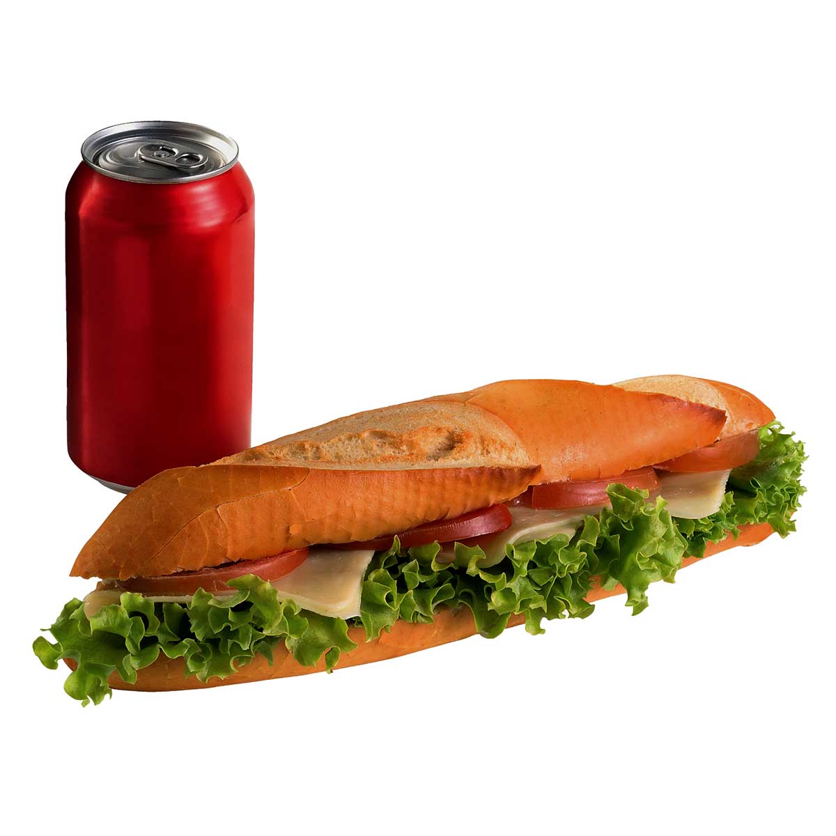 Baguete de Frango Carrefour 335g + Coca-Cola 350ml