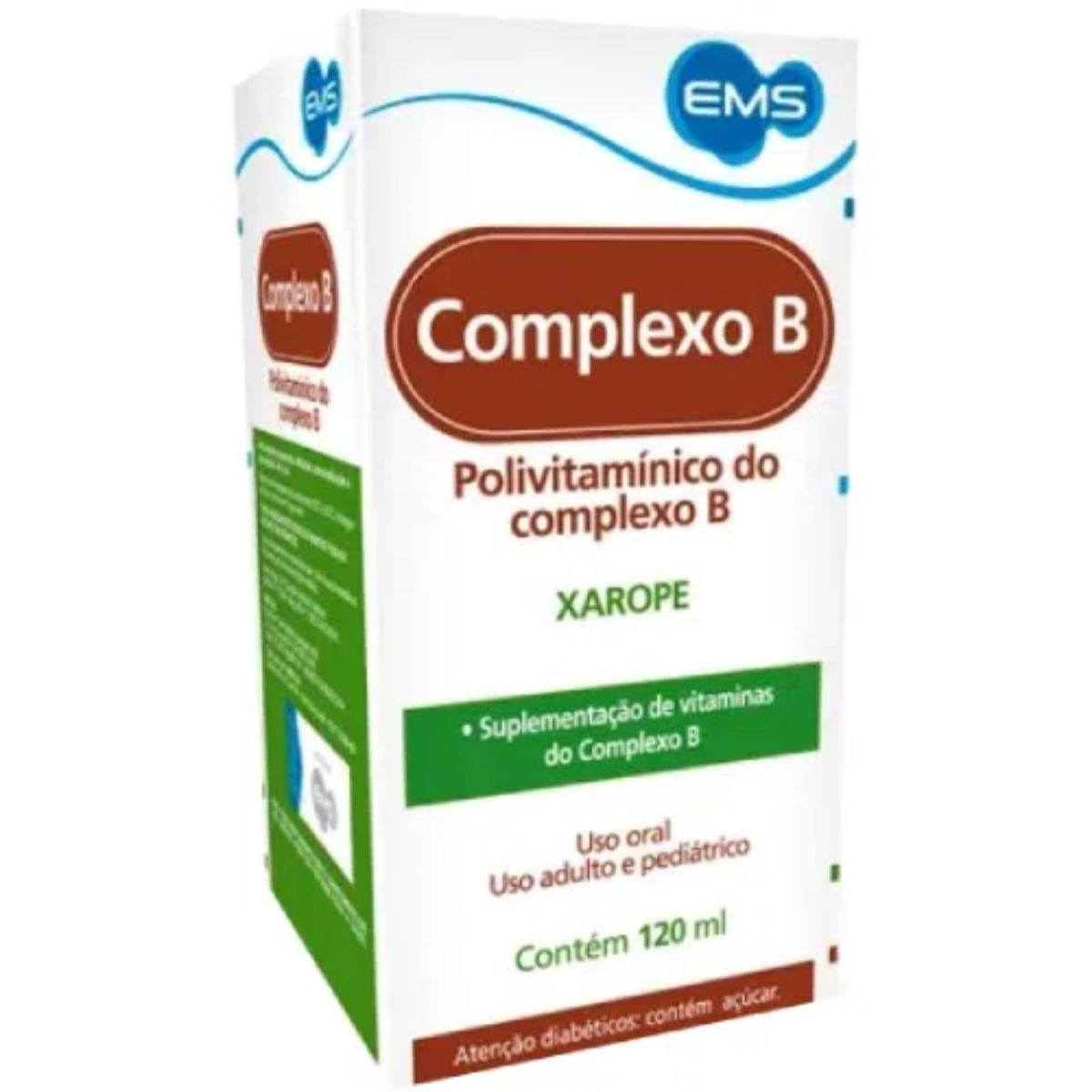 Xarope Polivitamínico do Complexo B Ems Com 120ml