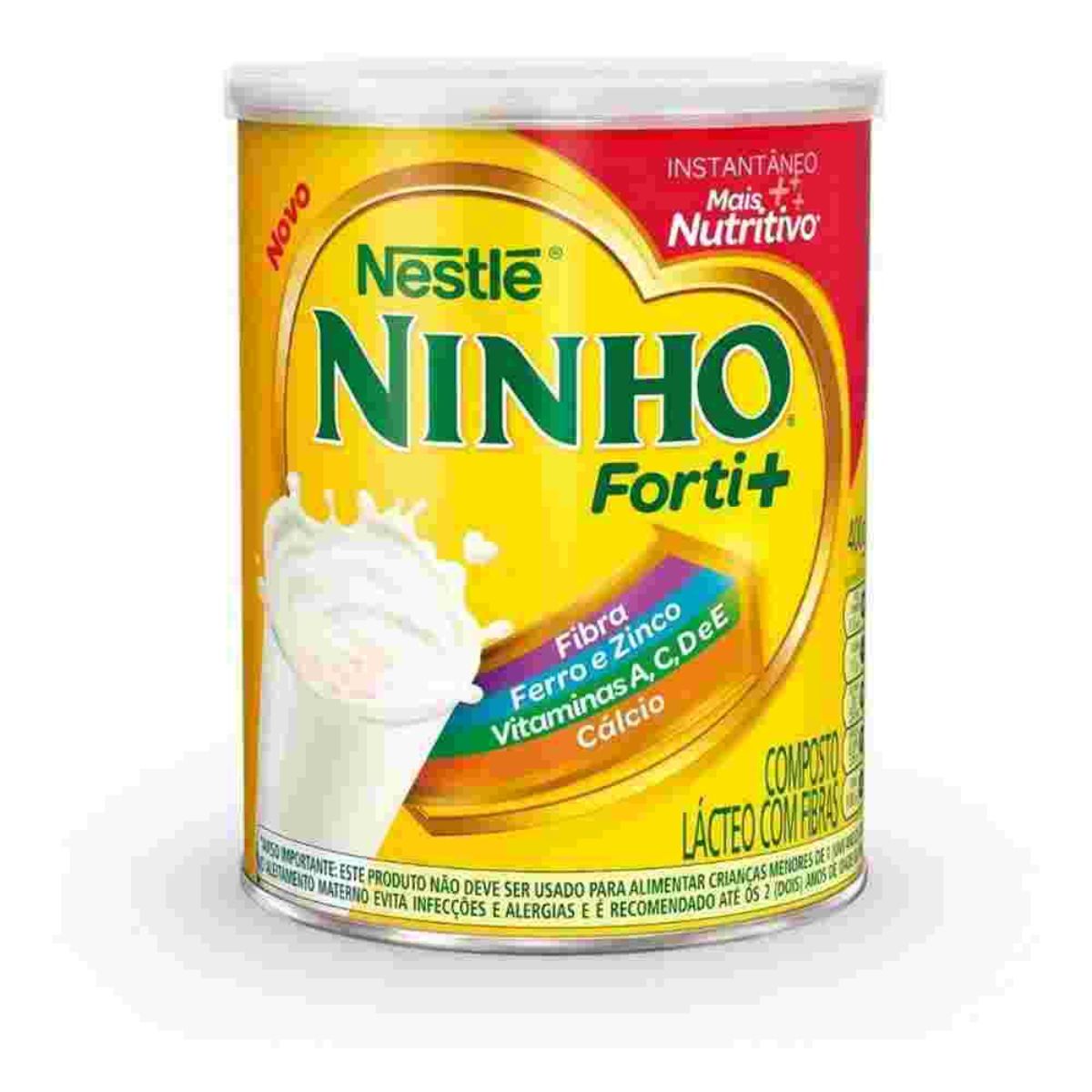 Composto Lácteo Ninho Instantâneo com Fibras 380 g