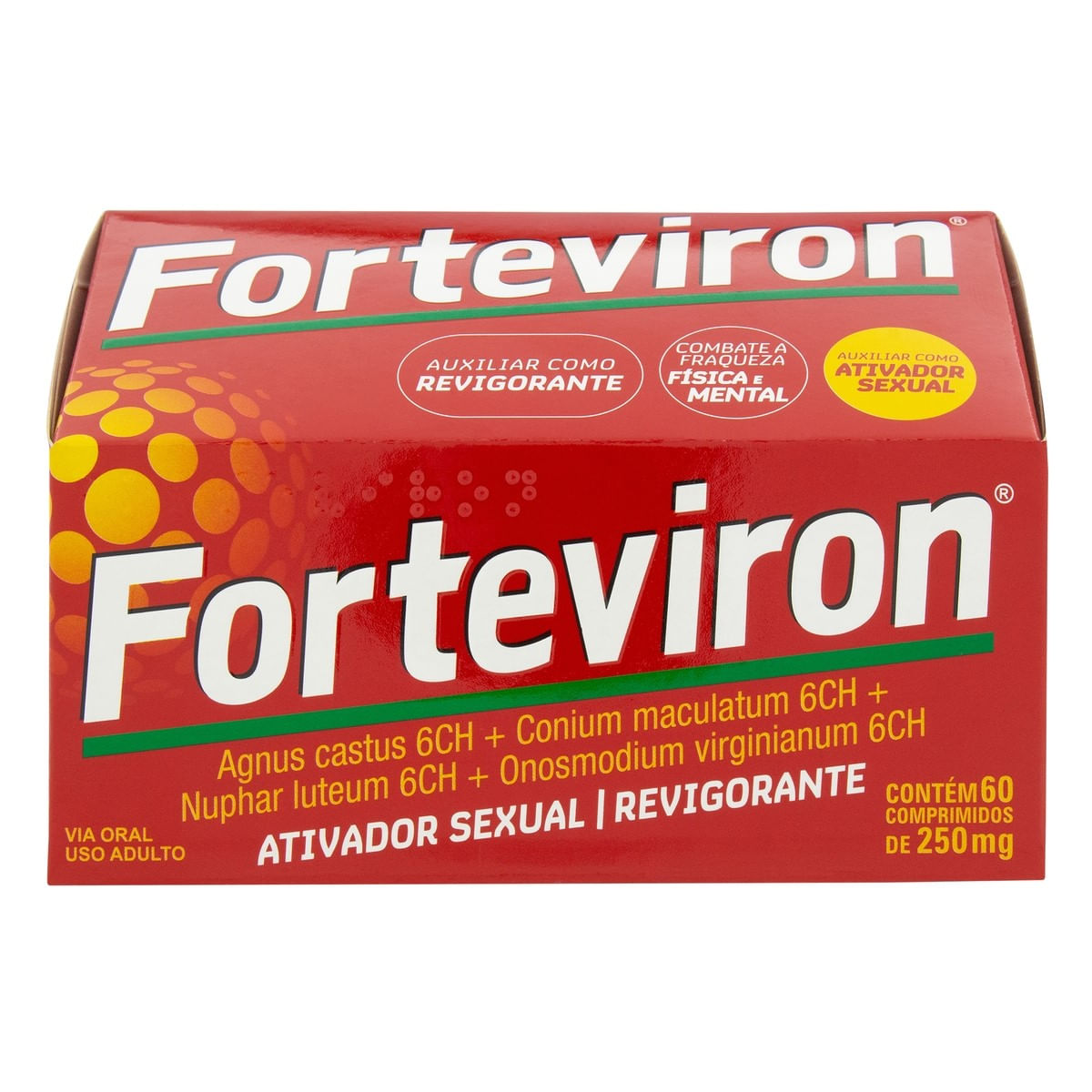 Comprimido Forteviron 250mg 60un