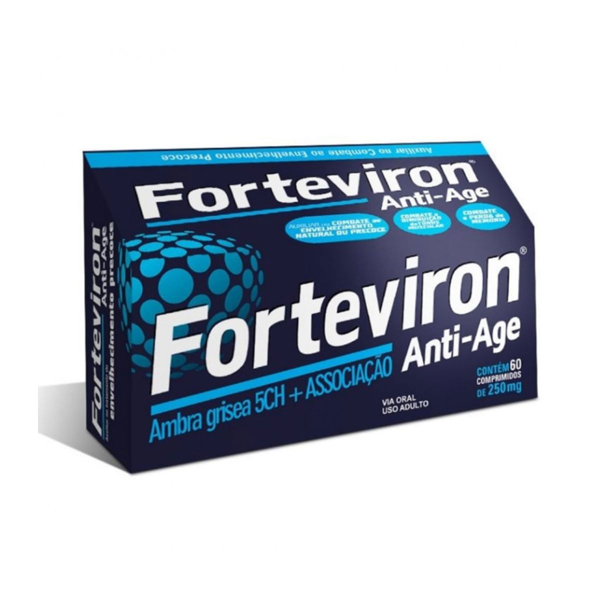 Comprimido Forteviron Anti Age 250mg 60un