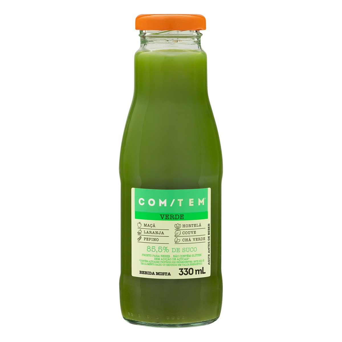 Suco Verde sem Açúcar Com/Tem 330ml