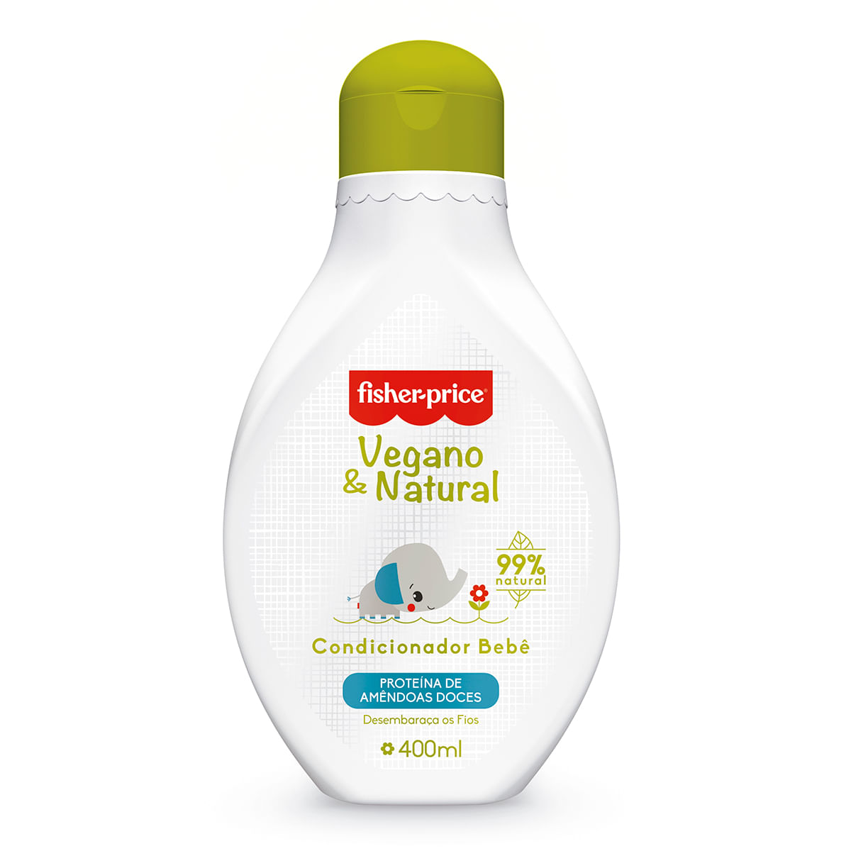 Condicionador Fisher-Price Vegano e Natural 400 ml