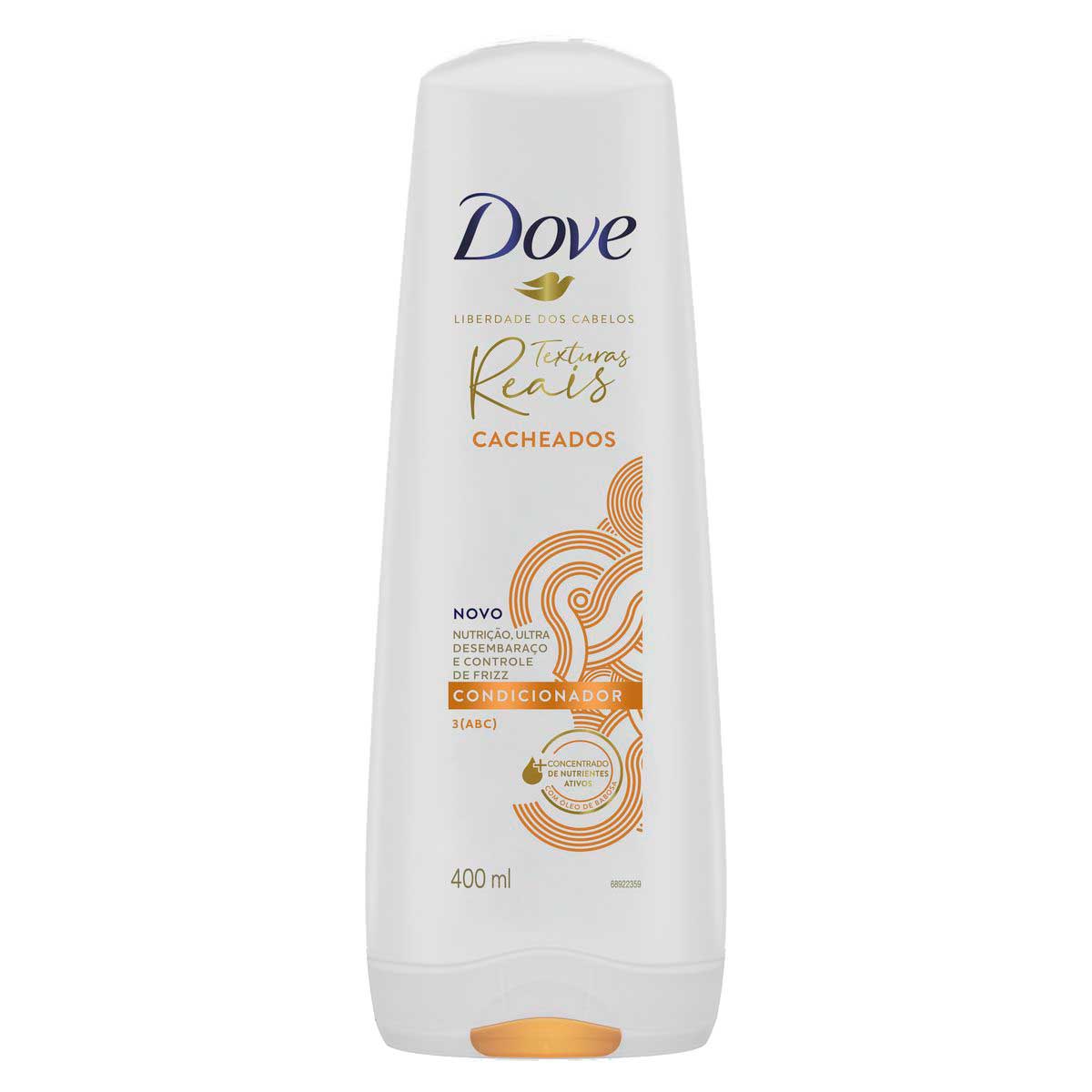 Condicionador Dove Texturas Reais Cacheados 400ml