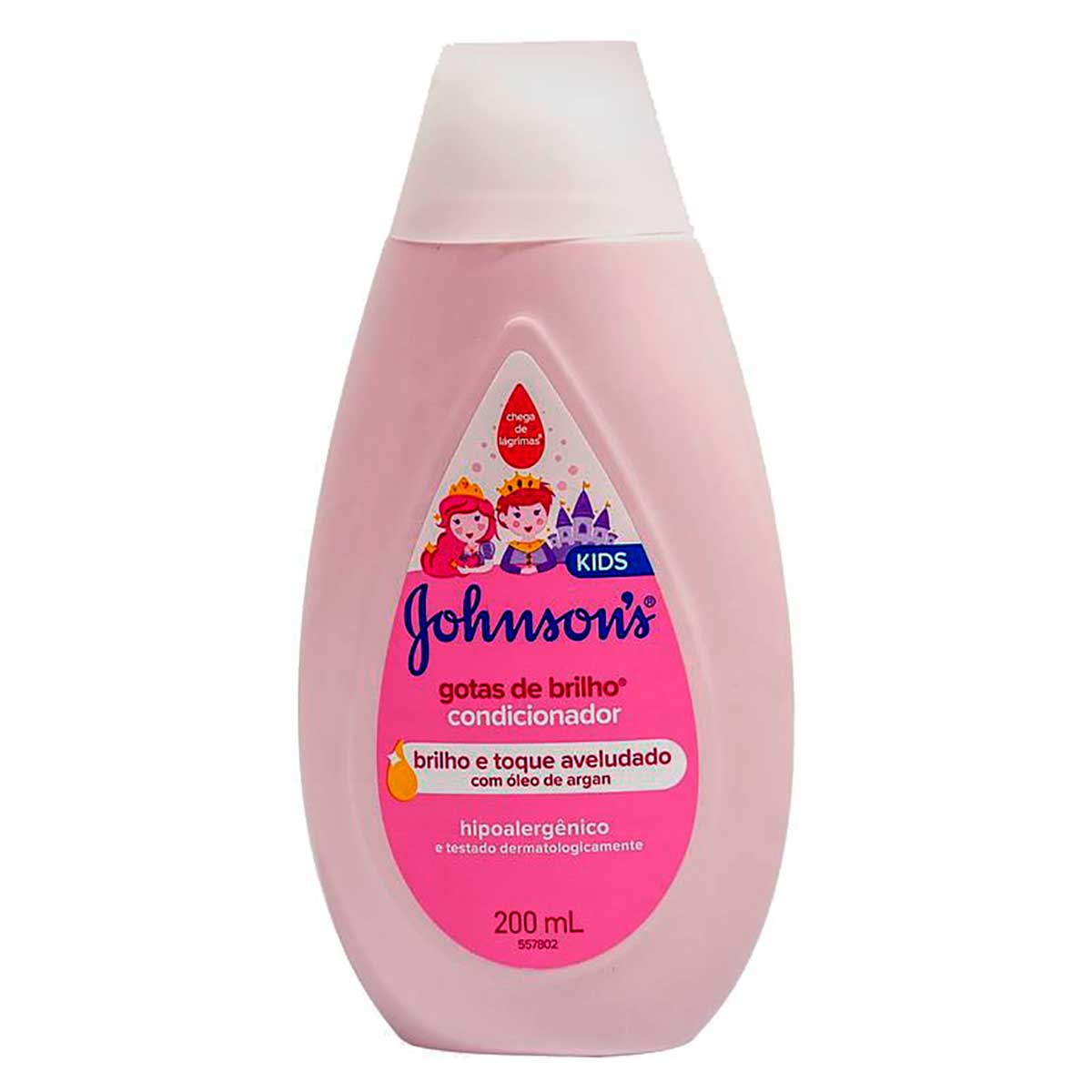 Condicionador Infantil Johnson&apos;s Baby Gotas de Brilho 200ml