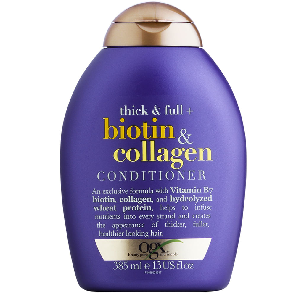 Condicionador OGX Biotin &amp; Collagen 385 ml