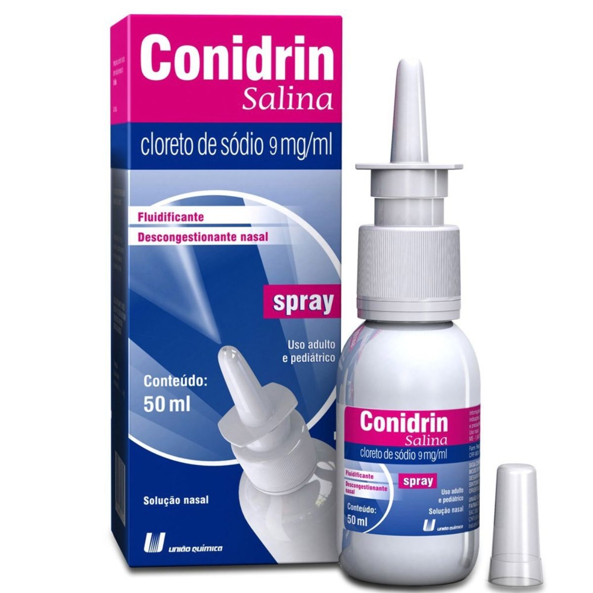 Spray Nasal Conidrin Salina 9mg Com 50ml