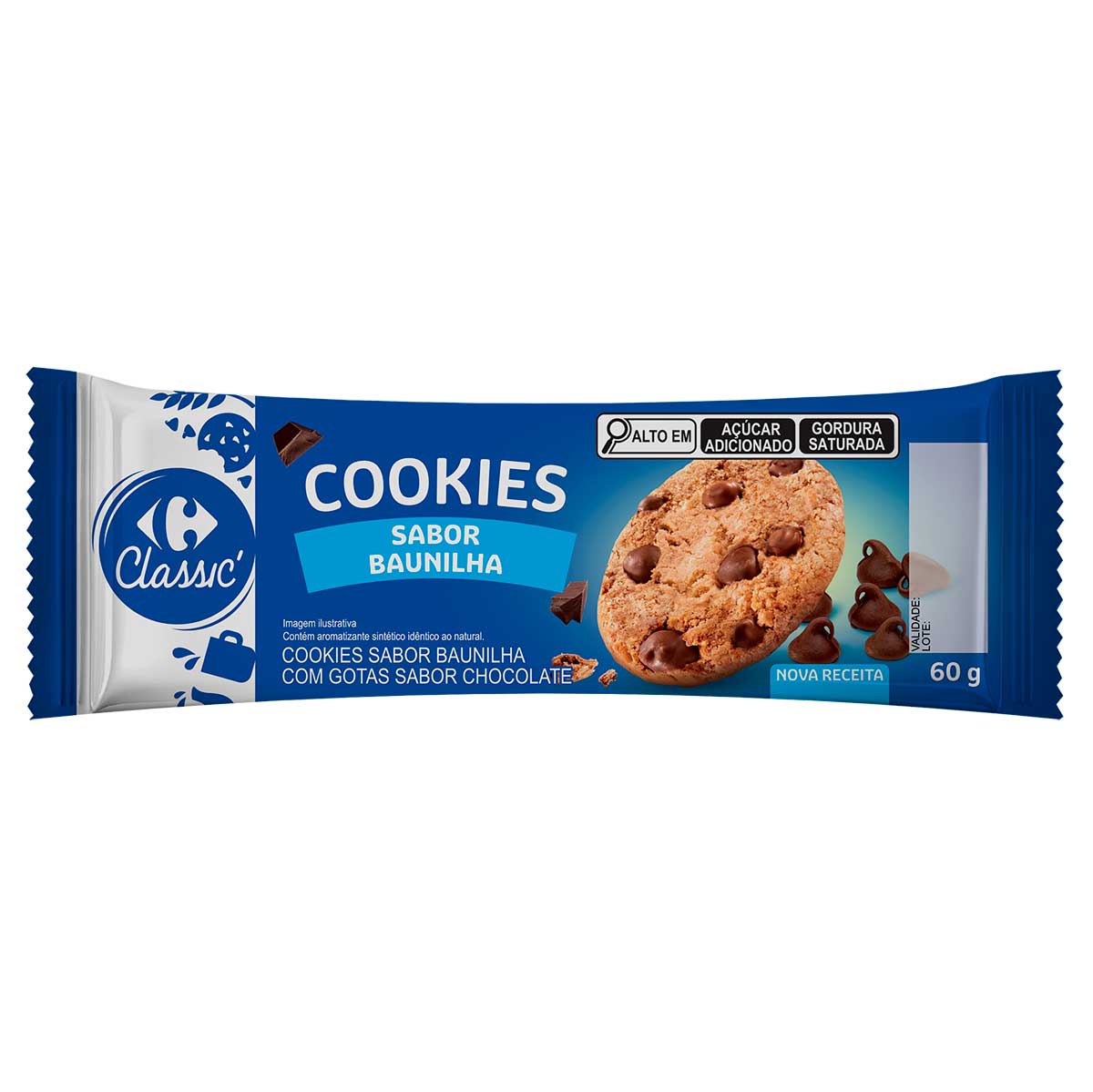 Cookie de Baunilha Carrefour 60g