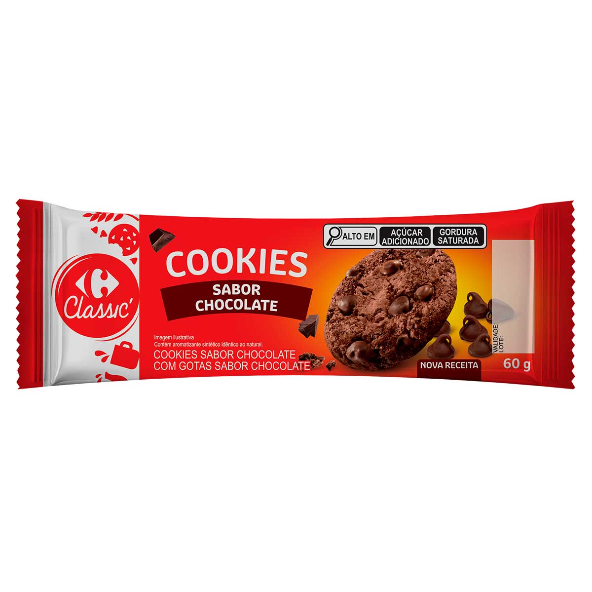 Cookie de Chocolate Carrefour 60g