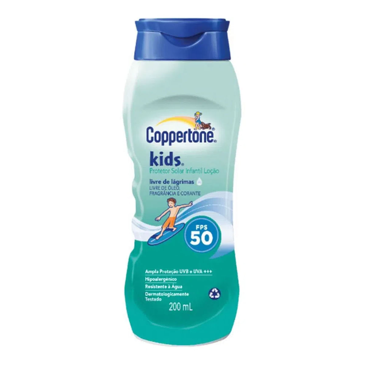 Protetor Solar Fps 50 Coppertone Kids 200 ml