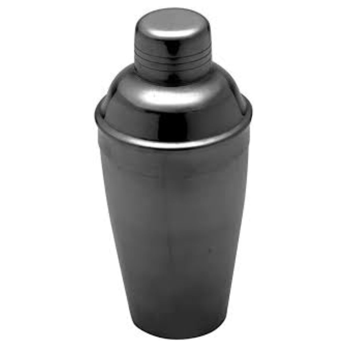 Coqueteleira de Aço Inox Lyor 500ml Preta