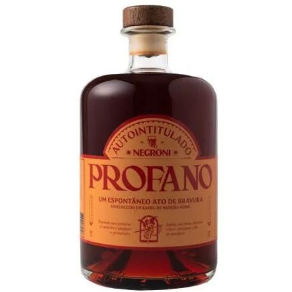 Coquetel Americano Profano Negroni Sabor Gin 750 ml