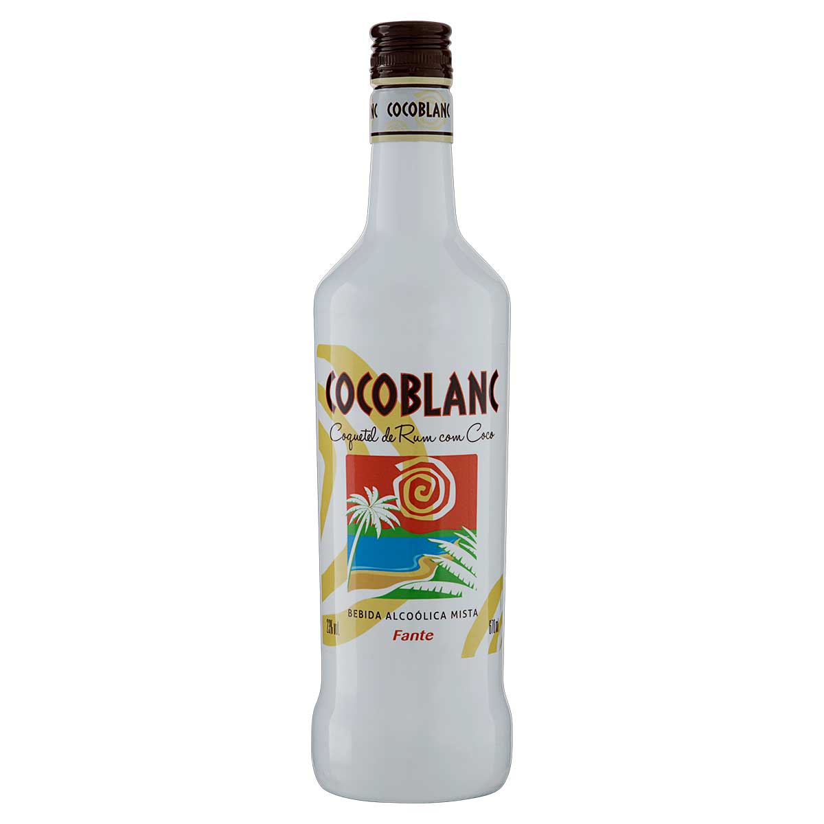 Coquetel Alcoólico Rum com Coco Cocoblanc Garrafa 670ml