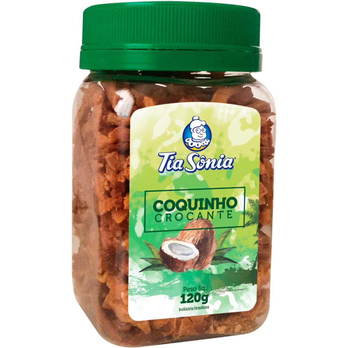 Coquinho Crocante Tia Sonia Pote 120 g