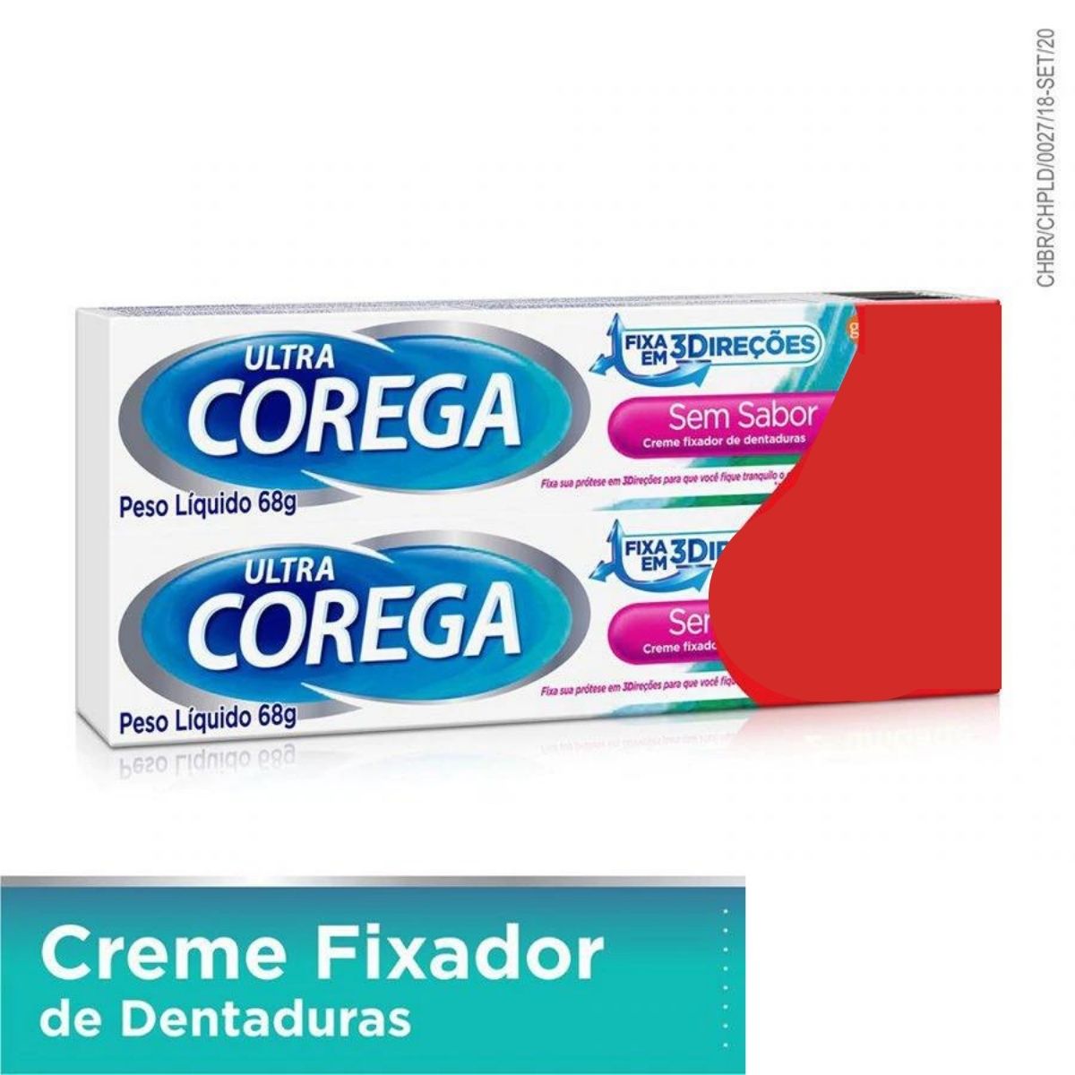 Corega Ultra Creme Sem Sabor 68 g