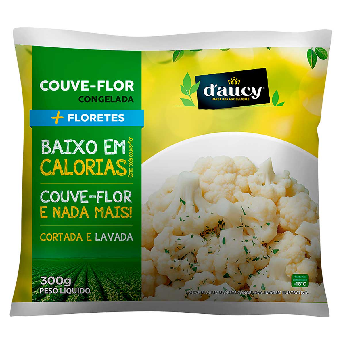 Couve Flor Congelado Daucy 300g