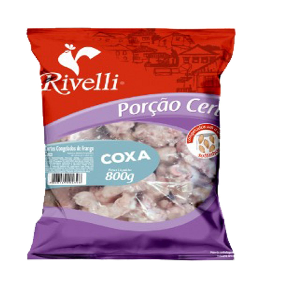 Coxa de Frango Congelada Rivelli 800 g