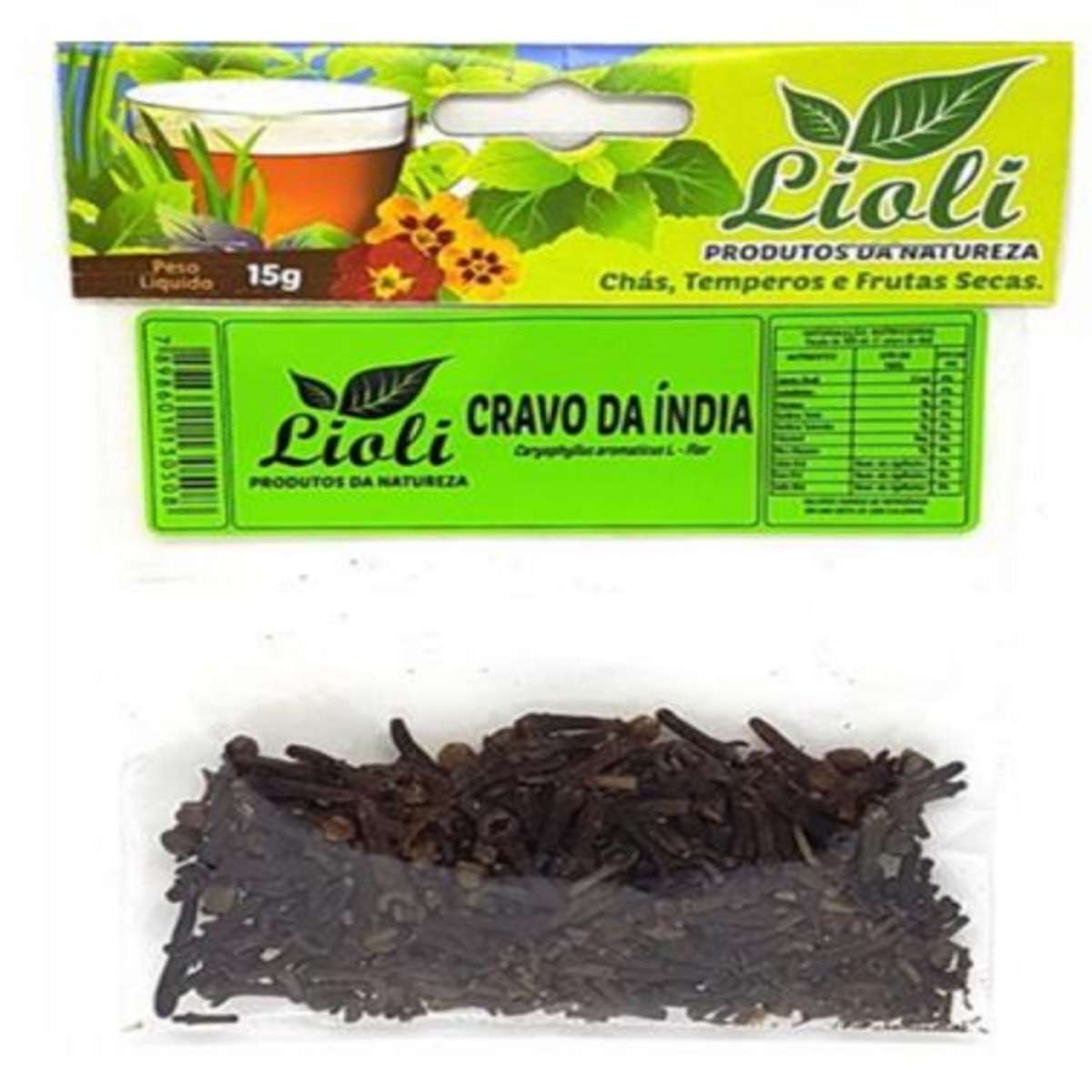 Cravo da Índia Lioli 15g