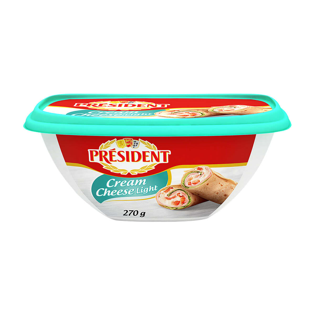 Cream Cheese Light Président 270 g