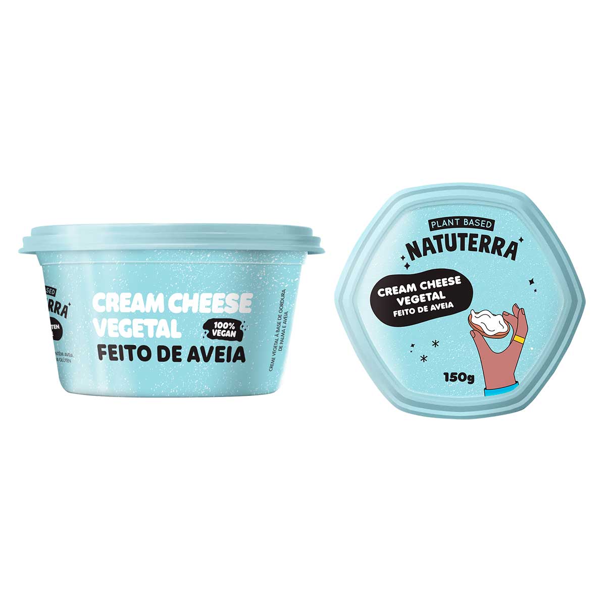 Cream Cheese Vegano Natuterra 150g