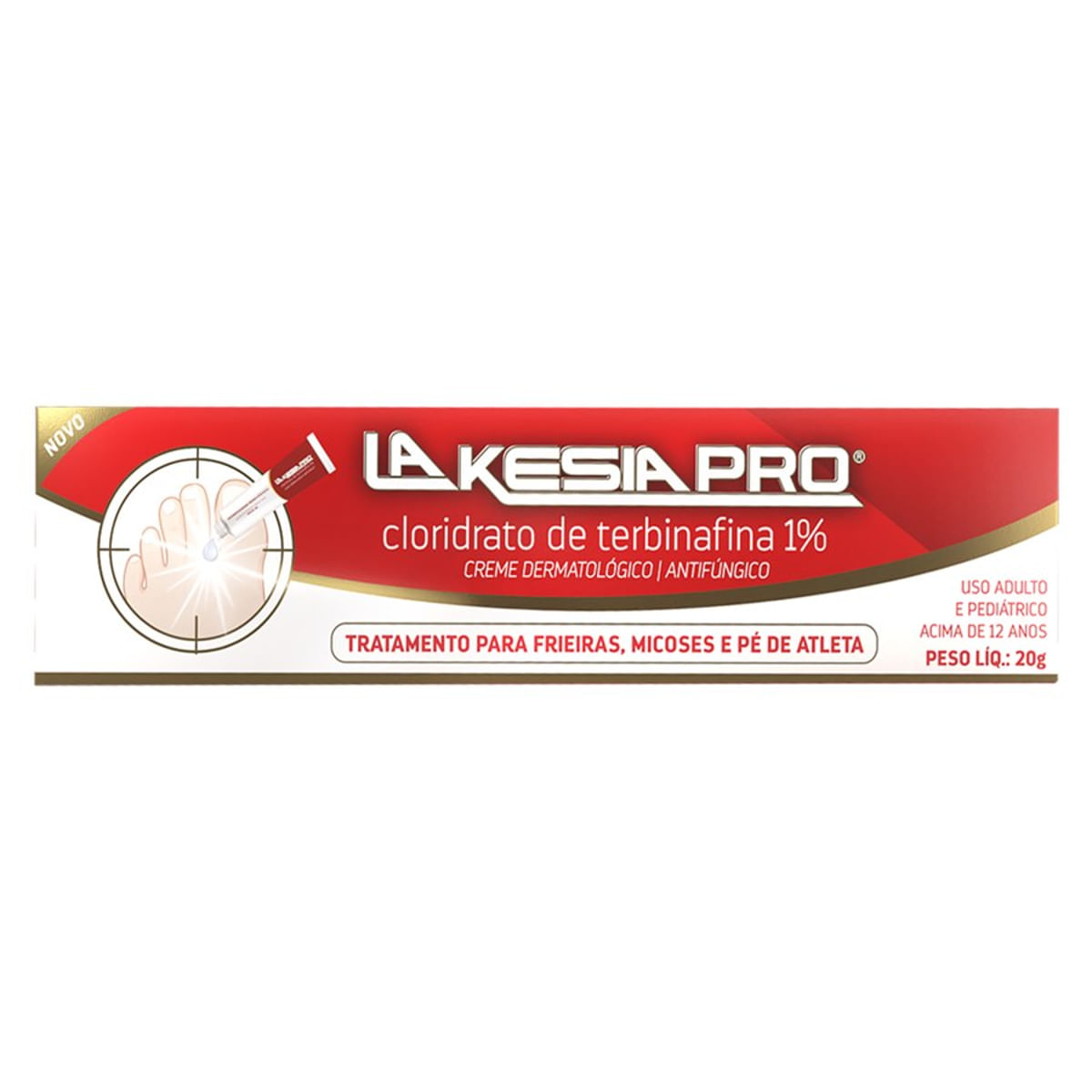 Creme Antifúngico Lakesia Pro 20 g