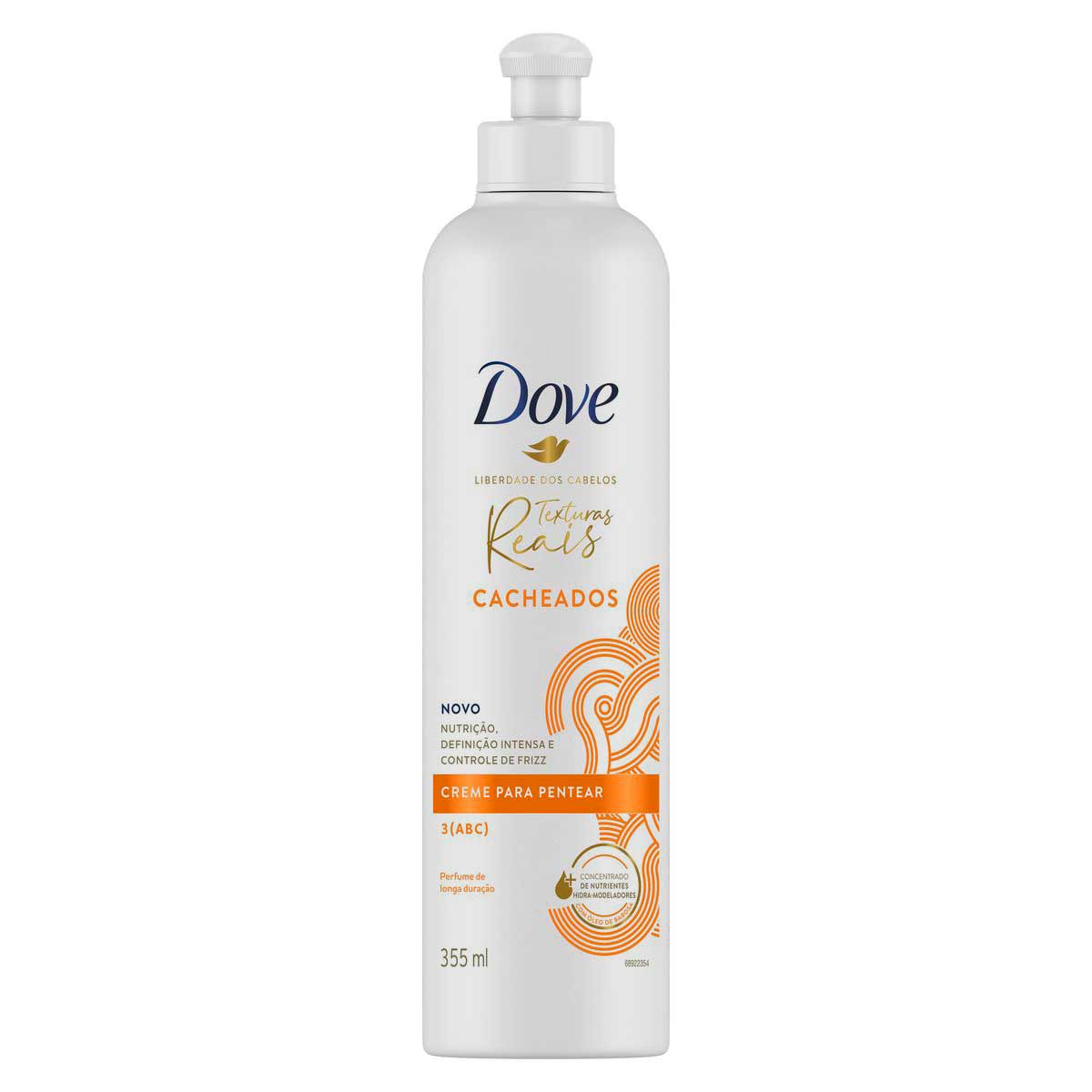 Creme de Pentear Dove Texturas Reais Cacheados 355ml