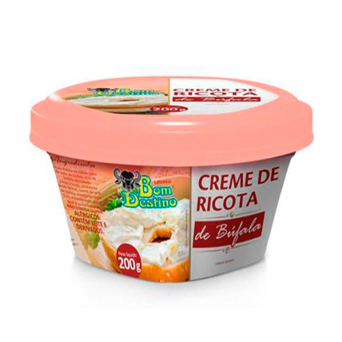 Creme de Ricota de Búfala Bom Destino 200 g