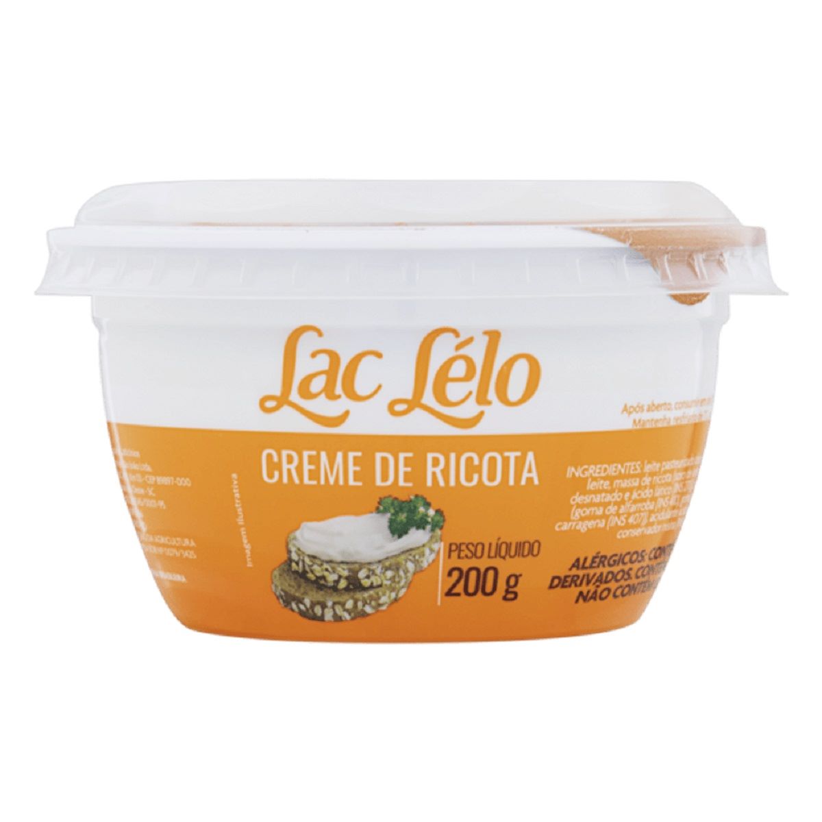 Creme de Ricota Lac Lelo 200 g