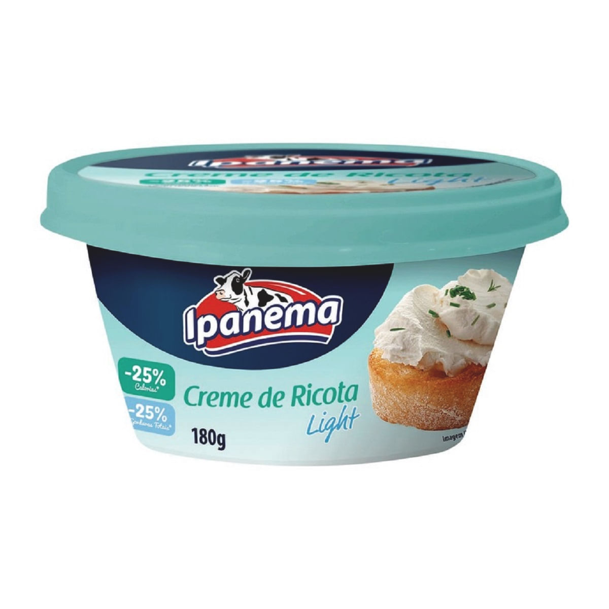 Creme de Ricota Light Ipanema 180 g