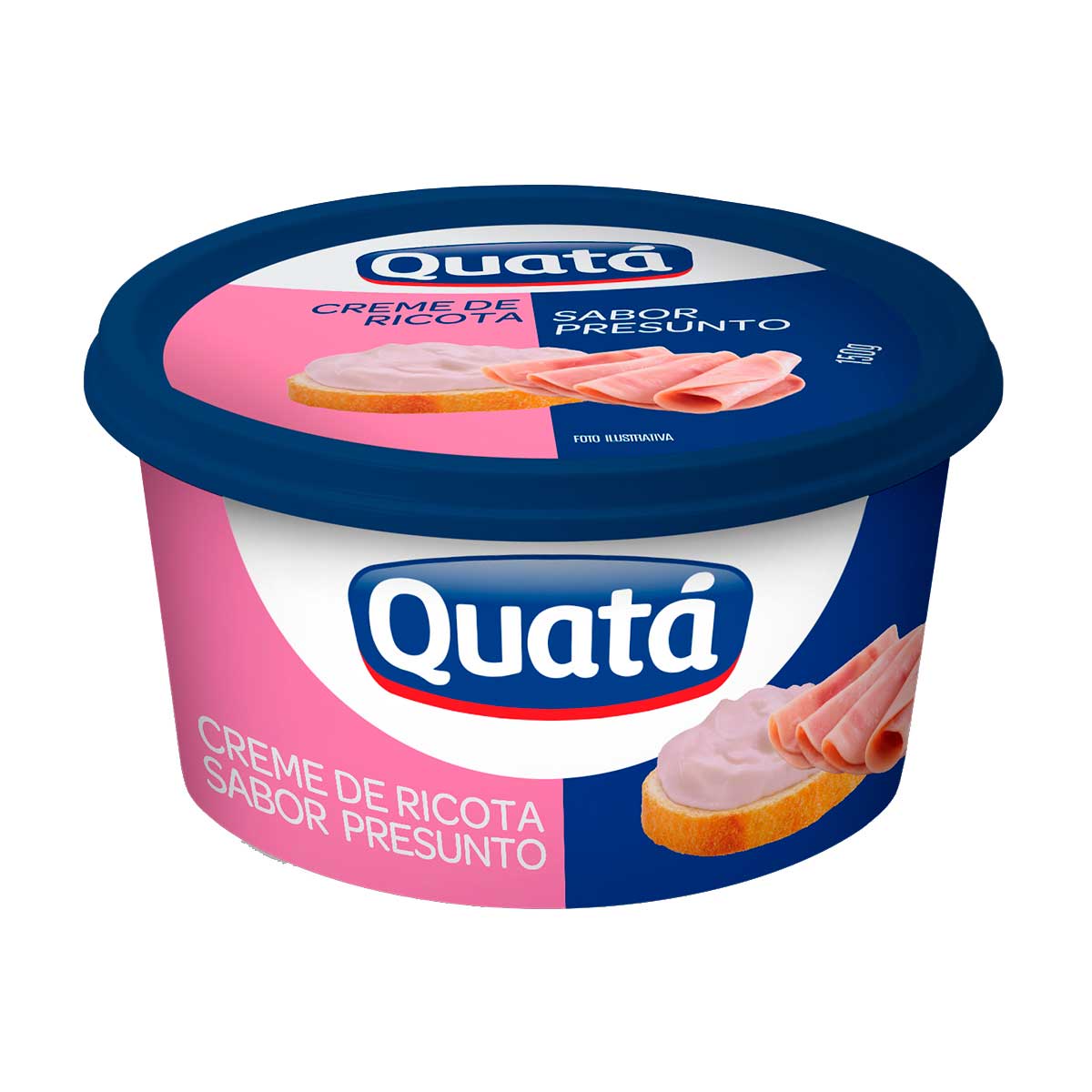 Creme de Ricota Quata Presunto 150 g