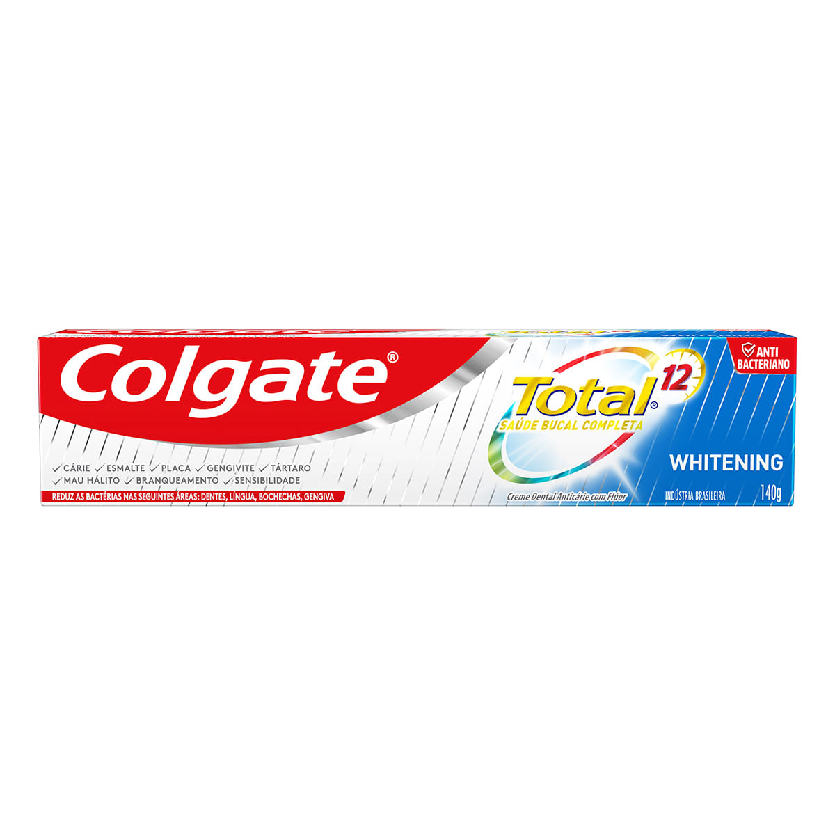 Creme Dental Colgate Total 12 Whitening Menta 140g