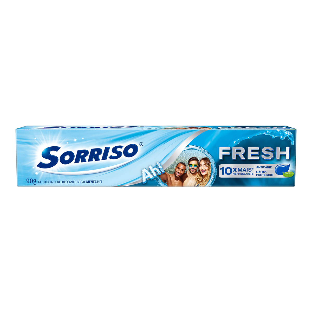 Creme Dental Sorriso Fresh Menta Hit 90 g