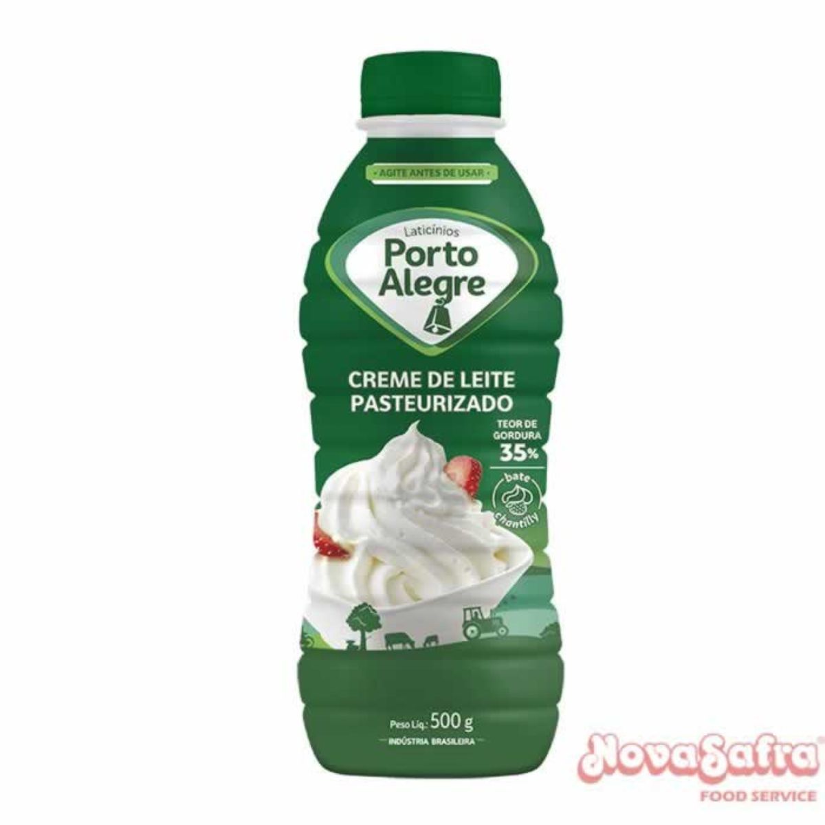 Creme de Leite Porto Alegre Pasteurizado 500 g