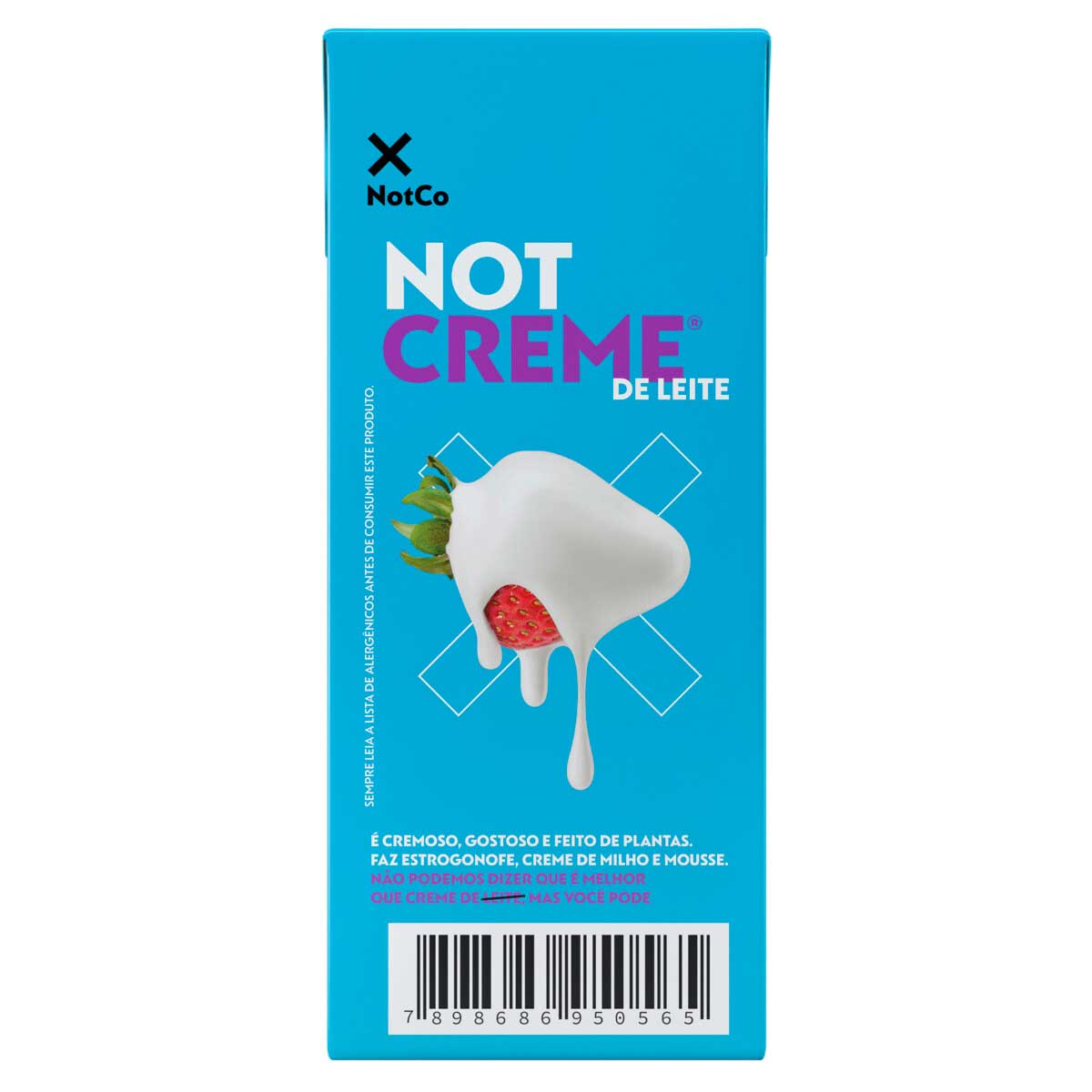 Creme de Leite Zero Lactose Not 200g