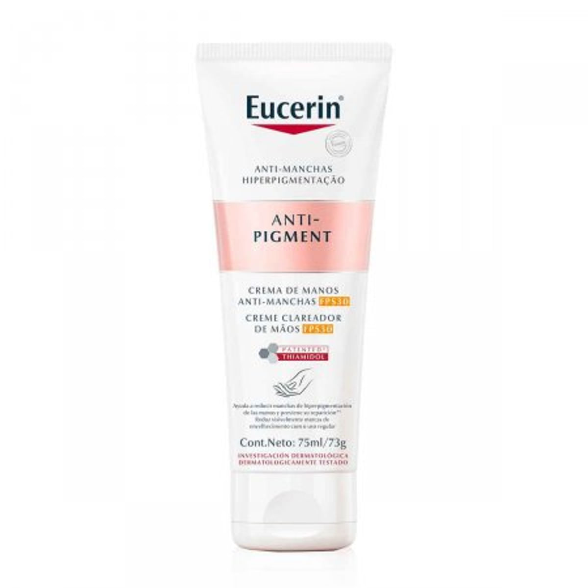 Creme para Mãos Clareador FPS 30 Eucerin Anti Pigment 75 Ml