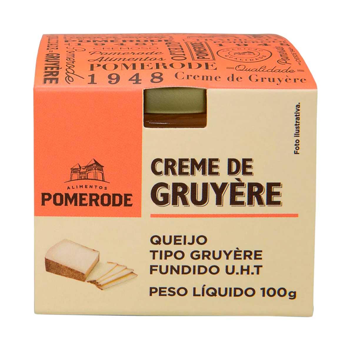 Creme Tipo Gruyere Pomerode 100 g