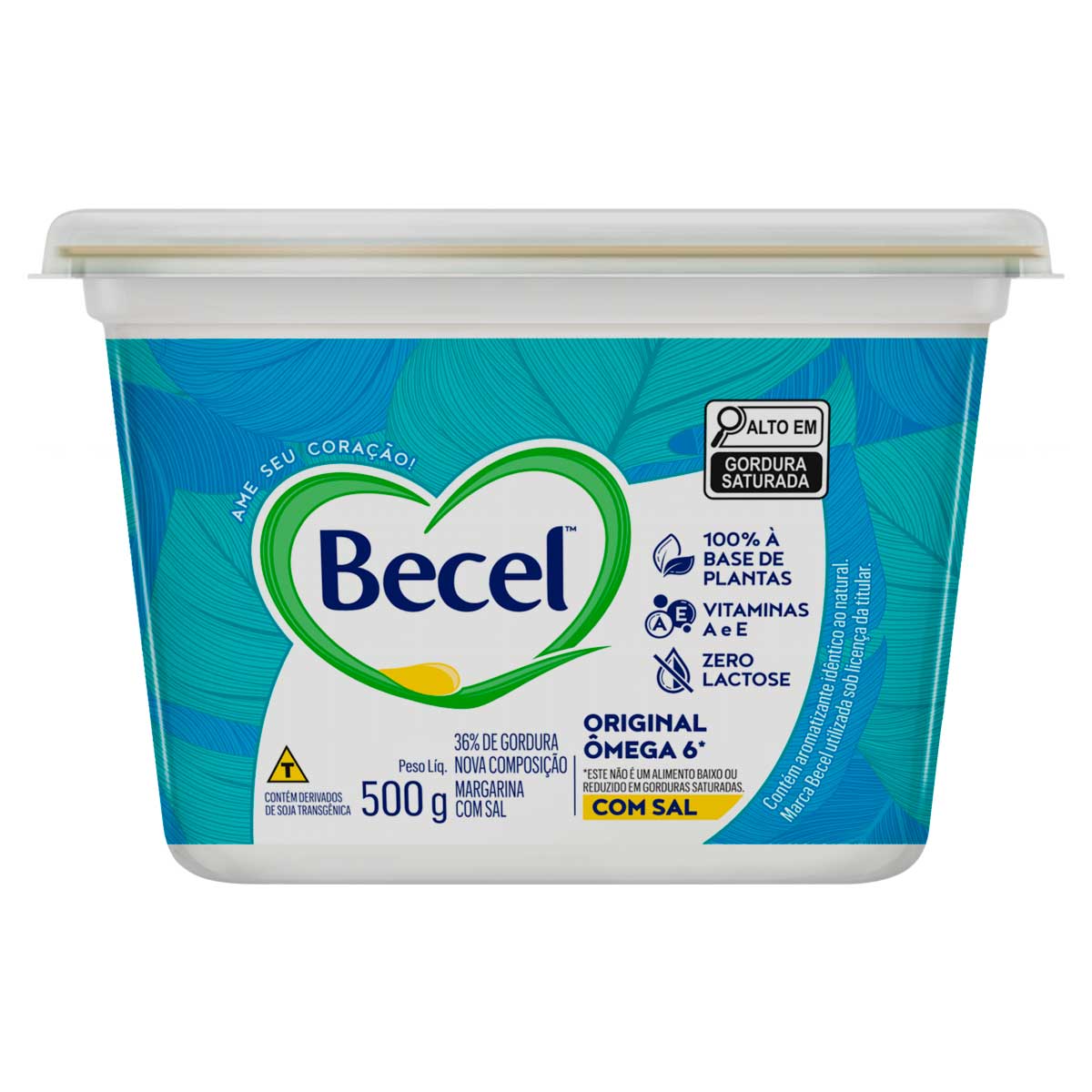 Creme Vegetal com Sal Becel 500 g