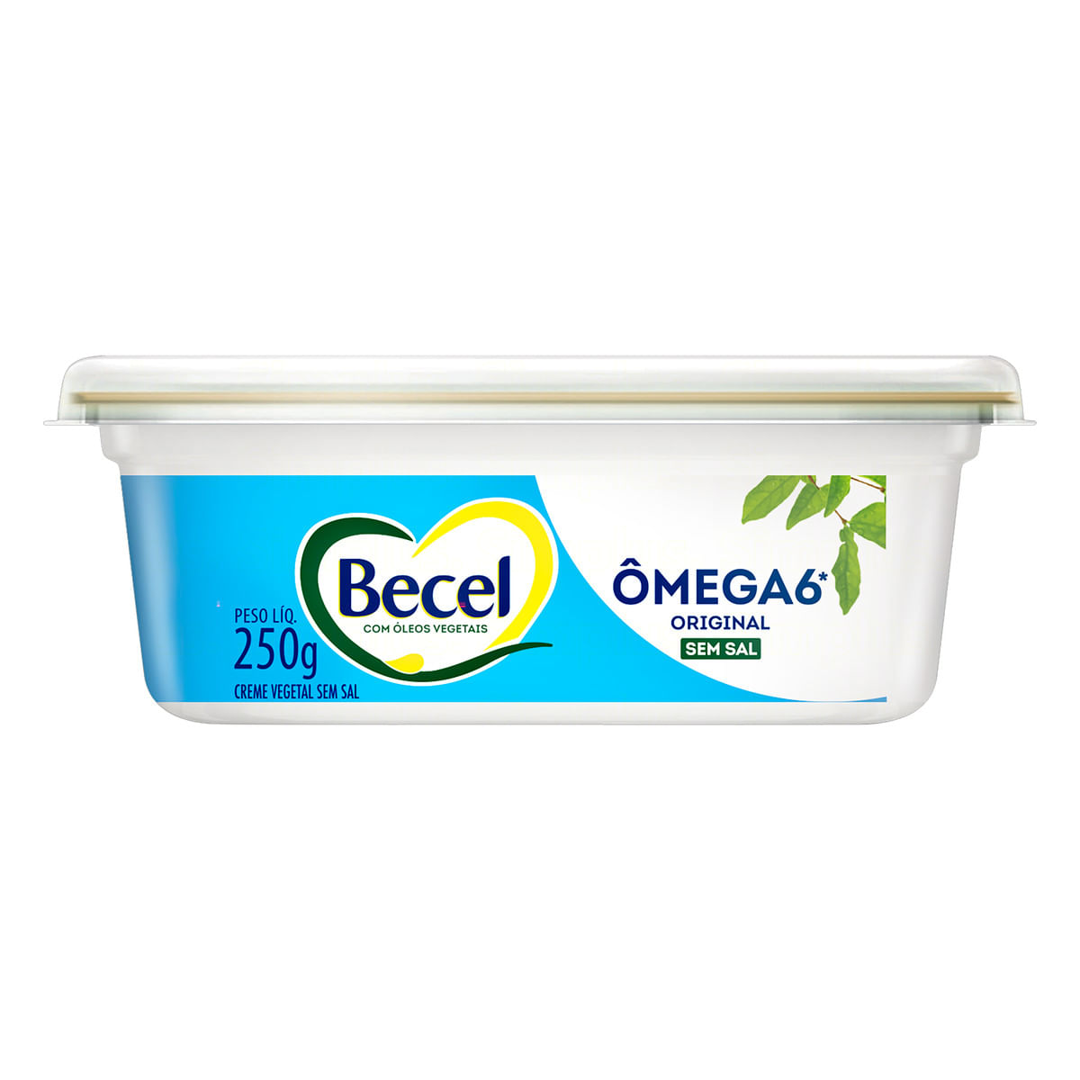 Creme Vegetal sem Sal Becel 250 g