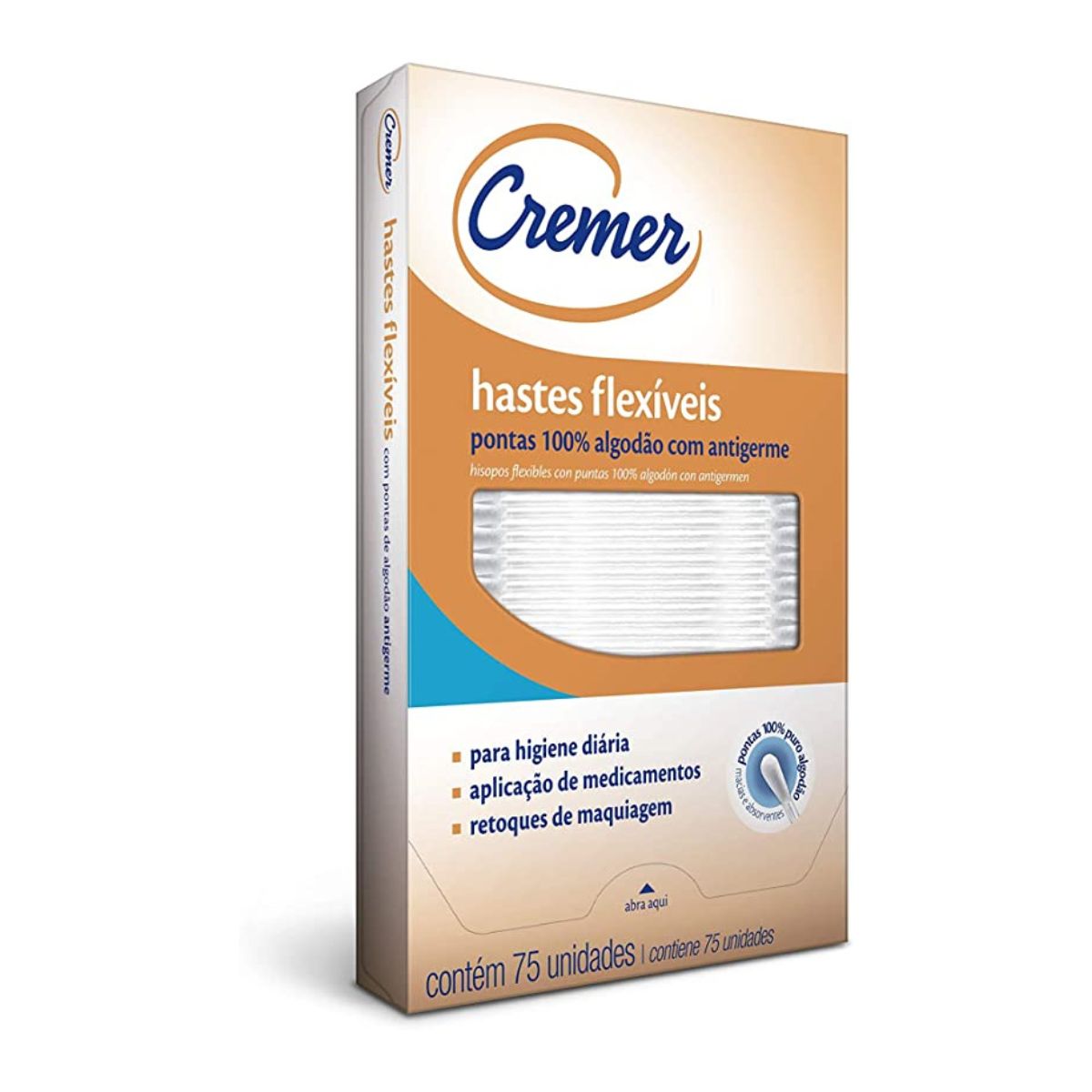 Haste Flexivel Cremer 75 Unidades