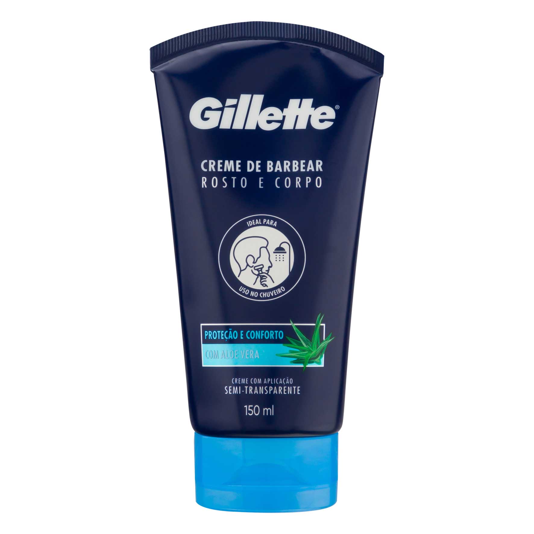 Creme de Barbear Corpo e Rosto Gillette 150ml