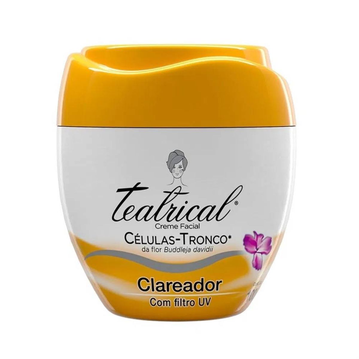 Creme Facial Teatrical Clareador 100 g