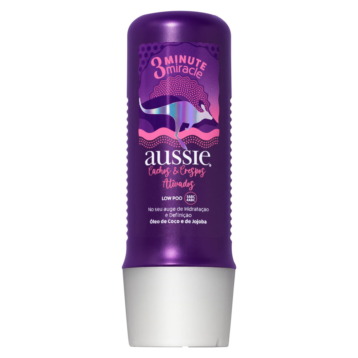 Creme de Tratamento Miracle Cachos &amp; Crespos Ativados Frasco Aussie 236 ml