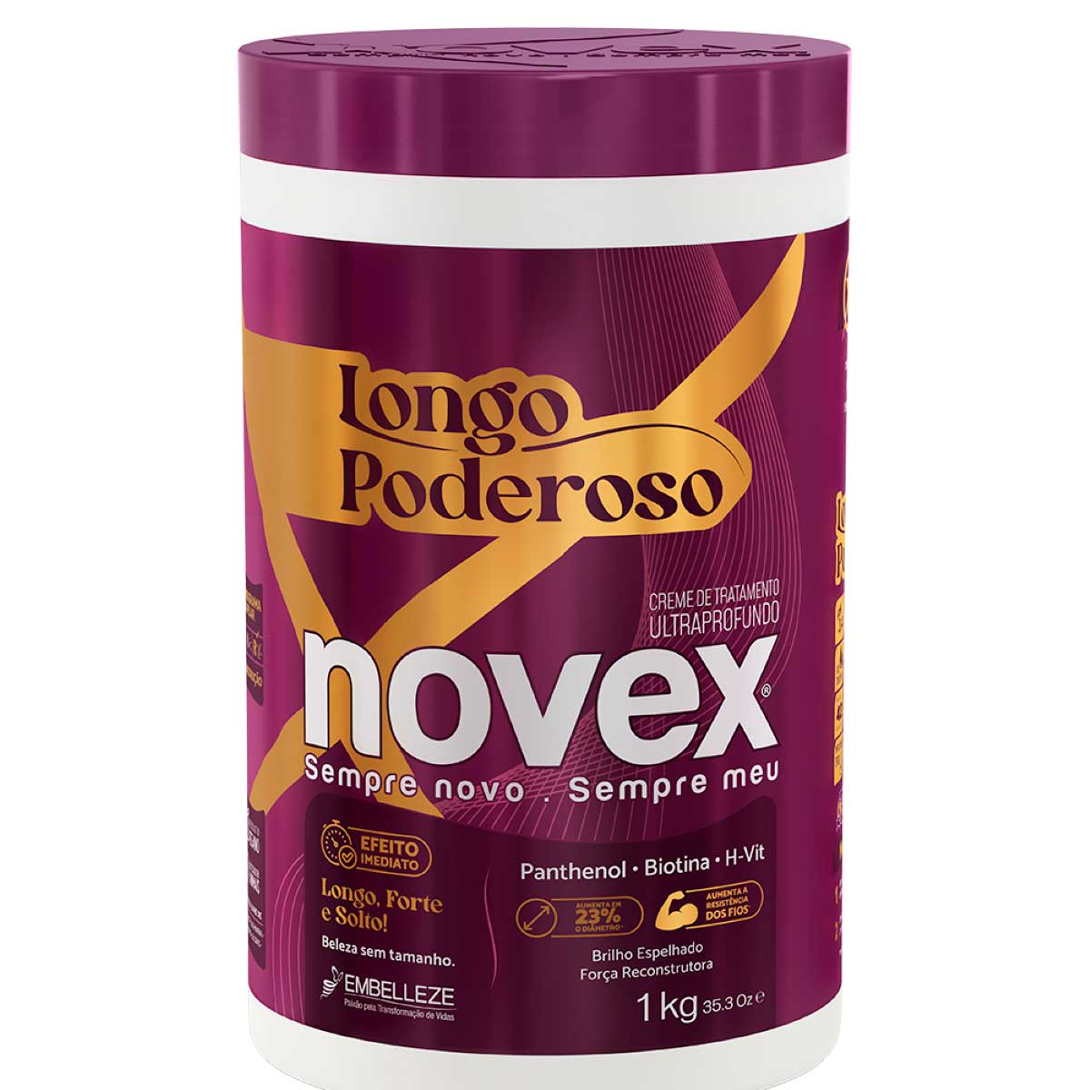 Creme de Tratamento Ultraprofundo Novex Longo Poderoso 1kg