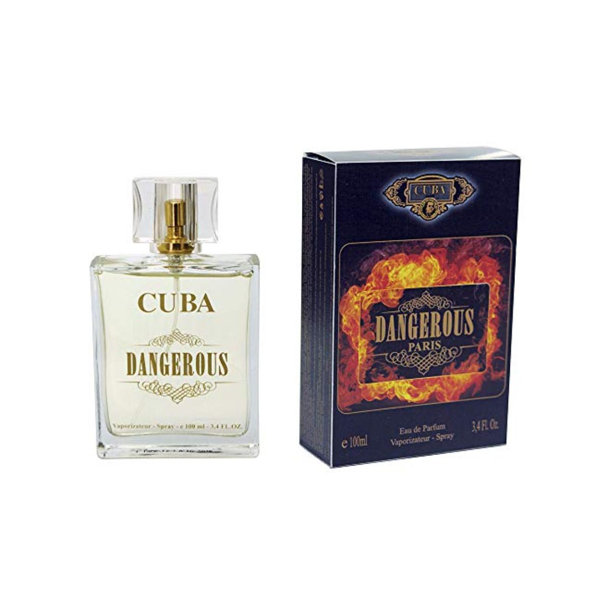 perfume masculino Cuba Dangerous com 100 ml